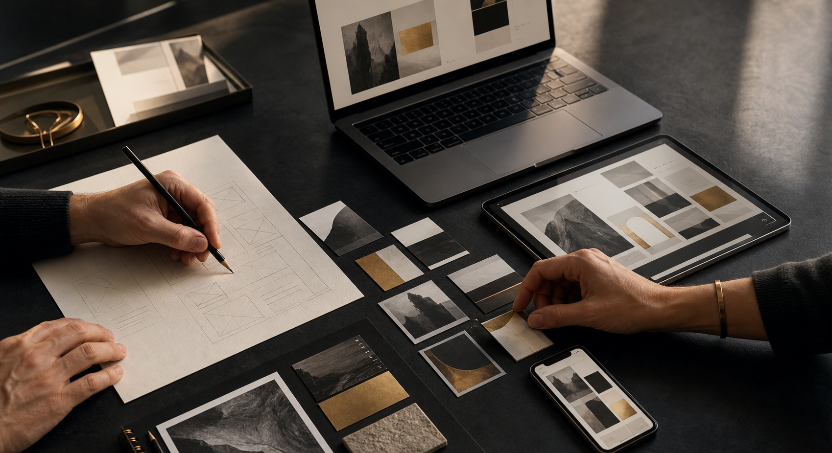 Proceso de dirección digital y diseño web